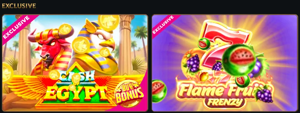 Talismania Casino Exclusive Games